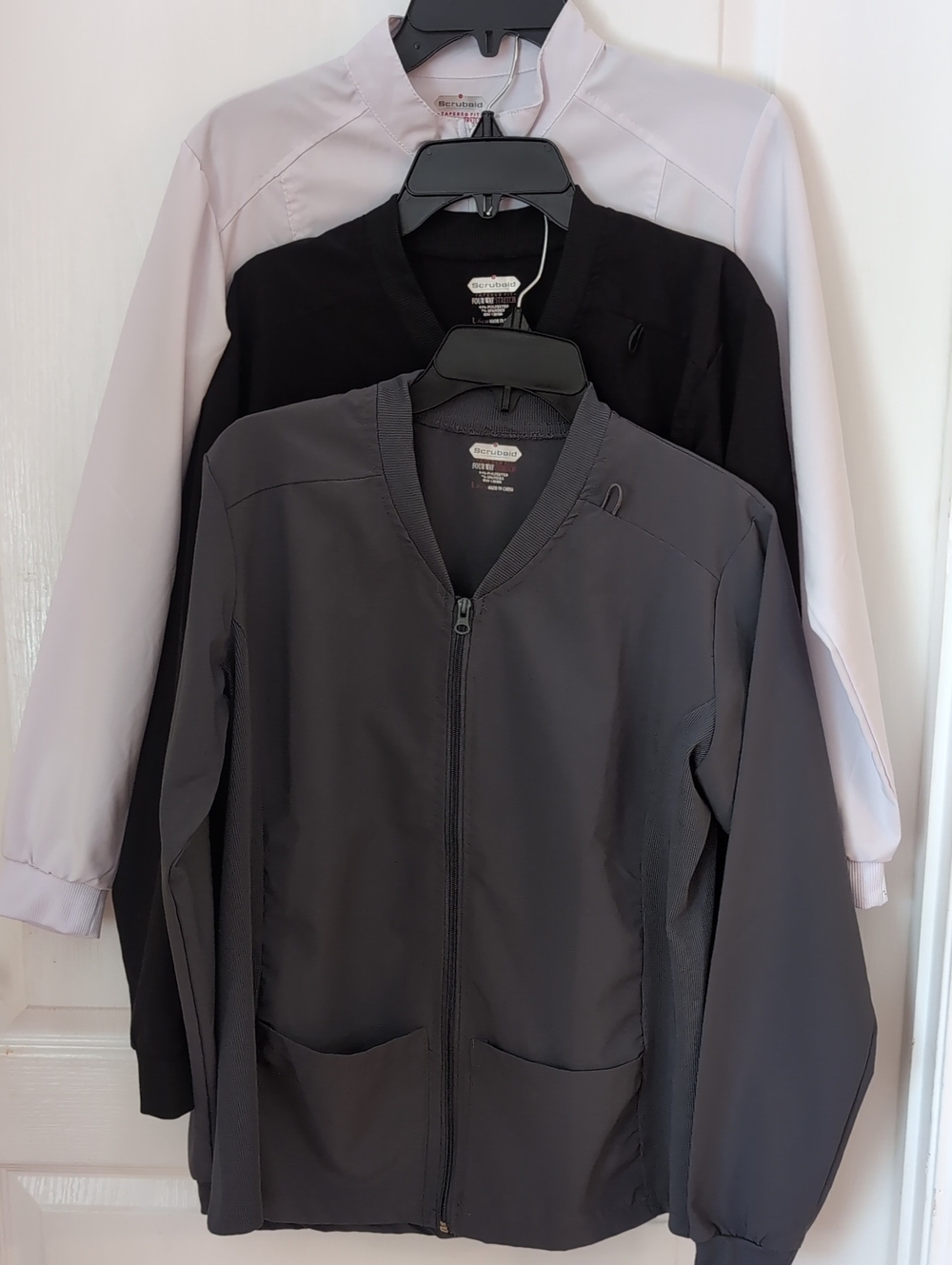 Bundle! Scrubaid Nursing Medical Scrub Jackets. Size Large